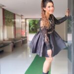 Aalisha Panwar Instagram - Black is beautiful.. ..,🖤 . . . Wearing- @swanky_couture03 Styled- @nehaadhvikmahajan