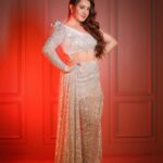 Aalisha Panwar Instagram - 🪩.. ., . . . Wearing- @the_adhya_designer Hair- @chhayanohar Clicked by- @sk_.click Location- @recreate.spaces
