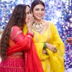 Aalisha Panwar Instagram - Humari Baatein Kabhi Khataam Nhi Hoti 😂🤣 @aalishapanwar157 . . . #nehaadhvikmahajan #alishapanwar