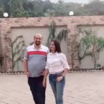 Aalisha Panwar Instagram - U guys are soo cute and awesome together.. . Love u bothhhh… Happy Anniversary mamma papa.. ., @anita.panwar.3720 @_dineshpanwar_ ❤️🥰😘🎂🎉🎊