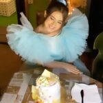 Aalisha Panwar Instagram - About Last Night.. .., 🤭🥰🥳🎉🎊 @yuvrajkochhar157 @nehaadhvikmahajan @adhvik_official @munishakhatwani @aslichandni @vineetrainaofficial . . . . Cake- @ruchitacakeomania Location- @hunkydory_cafebarkitchen Wearing- @pankh_studio Styling- @nehaadhvikmahajan HunkyDory - Cafe Bar & Kitchen