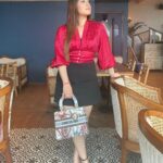 Aalisha Panwar Instagram - 🌹.. ., . . . . . Wearing- @fashionstruc
