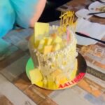 Aalisha Panwar Instagram - About Last Night.. .., 🤭🥰🥳🎉🎊 @yuvrajkochhar157 @nehaadhvikmahajan @adhvik_official @munishakhatwani @aslichandni @vineetrainaofficial . . . . Cake- @ruchitacakeomania Location- @hunkydory_cafebarkitchen Wearing- @pankh_studio Styling- @nehaadhvikmahajan HunkyDory - Cafe Bar & Kitchen