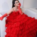 Aalisha Panwar Instagram - Light a FiRe They Can’t Put OuT .. .. ❤️‍🔥 . . Wearing- @designer_divyaa Styled- @the_style_gramm Hair- @chhayanohar