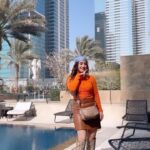 Aalisha Panwar Instagram - Sami 💃 in Dubai 🧡 . . #reelitfeelit #reelkrofeelkro #samisami #sami #pushpa
