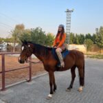 Aalisha Panwar Instagram - My spirit animal.. ., 🐎🧡
