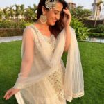 Aalisha Panwar Instagram - Iftar Party at Baba Siddique 2022.. 🤍 . . . Wearing- @neerusindia Styled- @nehaadhvikmahajan Jewellery- @the_jewel_gallery
