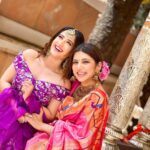 Aalisha Panwar Instagram - Couldn’t Think Of A Caption .. Can U Guys Help Us Caption This..!! 💖💜
