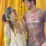 Aalisha Panwar Instagram – Happy Holi….. ..🎨🌈💗👀🙆‍♀️

.

.

.

#holi2022 #holicelebration #friends #festivevibes #colours