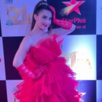 Aalisha Panwar Instagram - Stay Classy .. Sassy & a little Bad Assy .. 😉💃❣️ . . #redcarpet #ITAAwards2022 . . Wearing- @designer_divyaa Styled- @the_style_gramm Hair- @chhayanohar