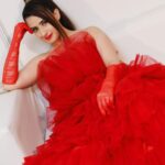 Aalisha Panwar Instagram - Light a FiRe They Can’t Put OuT .. .. ❤️‍🔥 . . Wearing- @designer_divyaa Styled- @the_style_gramm Hair- @chhayanohar