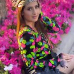 Aalisha Panwar Instagram - They whispered to her - “You cannot withstand the Storm.. ..” She whispered back - “I am the Storm .. !!” 💐💓 . . #travel #dubaidiaries #travelgram #dubaiexpo2022 Atlantis, The Palm