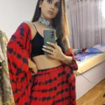 Aanchal Khurana Instagram - Like thieves we could only love stolen hearts. Wearing @chickweedbyak . . . #leogirl #zodiacsigns #leozodiac #brinda #balh2 #badeachelagtehain2 #matrimony #photoshoot #shaadifever #saari #indianwedding #desigirl #indianattire #chickweedbyak #instalike #instagood #selflove #fashionblogger #actor #igetwhatiwant 🧿❤️ #chickweedbyak #aanchalkhurana