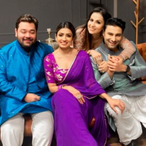 Aanchal Khurana Instagram - Beautiful souls 🎉❤️
. 
.
.
#love #peace #joy #success #alefiakapadia #balh2 #badeachhelagtehain