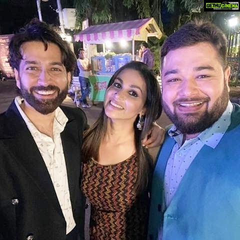 Aanchal Khurana Instagram - Feels like 1st Jan, like my new year just started. You two are so lucky to have an innocent friend like me @nakuulmehta @ajay.nagrath ❤️ . . . . #balh2 #badeachelagtehain2 #ajaynagrath #nakuulmehta #aanchalkhurana #ramkapoor #brinda #adi #happytobehere