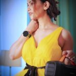 Aanchal Khurana Instagram - From waking up, and keeping up my fitness, to being my personal stylist, this all-day companion always stays with me. It's the Wise Roam smartwatch from @AmbraneIndia Bluetooth Calling 450 Nits Daylight-Bright LucidDisplay™️ Classy Circular Dial Up to 10 Days Battery 60+ Sports Modes with 24x7 Health Monitoring 2 Inbuilt Games 100+ Watch Faces and much more.. #AmbraneIndia #AmbraneAlly #DoWhatPowersYou #ThereforeAmbrane