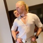 Aashka Goradia Instagram - What fun dancing with you @ibrentgoble #throwback Rehearsing for Monobina Sangeet 😍 . . . . . #love