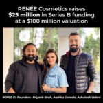 Aashka Goradia Instagram - Incredible Milestone for RENÉE Cosmetics @reneeofficial Marking this week, special. Very special. Most importantly and with a full heart - Thankful for the best partners I could have ever asked for @ashutoshvalani @jacobprix - Three is a magic number 💥 #blessed Onwards and upwards only. GO RENÉE! Congratulations to entire RENÉE family. Thanking our investors - for believing in us. Evolvence India Edelweiss Asset Management Limited Equanimity Investments 9Unicorns Mensa Brands Titan Capital Thank you Spark Financial Holdings for all your work on this fund raise. Thank you to everyone at RENÉE for being an awesome team. #india #startup #team #cosmetics #indianstartup