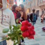 Aashka Goradia Instagram - Cause in love - you break into a dance - anywhere Nothing needs to be perfect and yet everything is perfect. My comfort human with a golden heart - your love is special sister’ ❤️