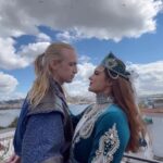 Aashka Goradia Instagram - A Dance of Dragons 🐉 🗡️ ______ A Targaryen and a Braavosi 💕 ______ ⁣ .⁣ .⁣ .⁣ .⁣ .⁣ #khaleesi #houseofthedragon #motherofdragons #westeros #housetargaryen #series #hbo #mattsmith Istanbul, Turkey