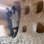 Aashka Goradia Instagram - Can’t describe the beauty of Cappadocia The landscape was surreal to ground me more and more. Such beautiful memories made with dear husband and my in-laws. Such a special place - so much to see and understand. #mustvisit . . . . . . . . . . . #cappadocia #türkiye #newworld #oldsoul #heart