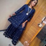 Aasiya Kazi Instagram - 💙 Wearing:- @yuftaindia #blue #indian #indiandresses #instagram #instagood