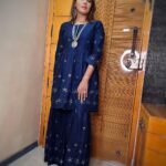 Aasiya Kazi Instagram - 💙 Wearing:- @yuftaindia #blue #indian #indiandresses #instagram #instagood