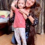 Aasiya Kazi Instagram - Here’s another version of Ayyyy Macerenaaa…. Isn’t she cute!? #cutebaby #cute #niece #love #baby #babygirl #macarena #dance #dancechallenge #longhair #reels #insta #instagram