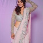Adaa Khan Instagram - Pinky Promise 💓 . . . #photooftheday #ootd #fashion #style #fashionista #lookbook #stylefile #instagood #instadaily #fyp #fashionlikeadaa #adaakhan #traditional #sari 💓