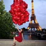Adaa Khan Instagram - Ei-ffel in love with U….Again ♥️ . . . #photooftheday #ootd #fashion #style #fashionista #lookbook #stylefile #instagood #instadaily #fyp #fashionlikeadaa #paris #eiffeltower #adaakhann Eiffel Tower Paris