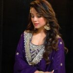 Adaa Khan Instagram - Silsila yeh chahat ka...💜 . . #photooftheday #eid #instagood #instadaily #eidcelebration #eidmubarak #ethnic #indianwear #stylish #fashion #outfitgoals #style #lookbook #stylefile #stylemantra #fashionfeed #fyp #stylebuzz #throwback #throwbackthursday #fashionlikeadaa #adaakhan