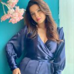 Adaa Khan Instagram - Feeling BLUE-TIFUL 💙🧿 . . 🧣- @stylebysugandhasood 👗- @mazikien.official . . . #photooftheday #blues #instagood #instadaily #instagood #fyp #fashion #style #fashionfever #stylefile #lookbook #stylebuzz #stylish #summer #fashionista #instafashion #ootd #ootdinspo #fashionlikeadaa #adaakhan