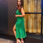 Adaa Khan Instagram - Let your shine speak for your persona…💚 . . . #lookbook #stylefile #fashion #style #stylebuzz #fashionista #stylebook #instagood #instadaily #goodvibes #adaakhan