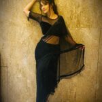 Adaa Khan Instagram - …Coz this Nari Loves her Saree 🖤