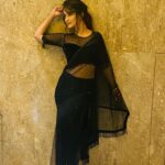 Adaa Khan Instagram - …Coz this Nari Loves her Saree 🖤