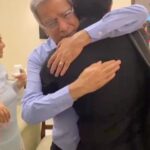 Addite Shirwaikar Malik Instagram - It was his 70th n Dad wasn’t expecting us , over a call a day before he just said ‘ dekhle … (pause) .. kaam pehle hai ! ‘ suppressing what he wanted to say ( that’s him ) . He really wanted to meet me adi n especially ekbir . So me n adi immediately felt him , booked the tickets n gave him a surprise ! He was in tears and his tears made me realise how loved I am . Thankyou dad for everything n let me be a little matured here to tell you that ‘ aap pehle ho ‘ ❤️ happy 70th dad( the good looking guy in blue shirt )