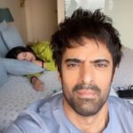 Addite Shirwaikar Malik Instagram – They never sleep 🤣 
 
#armywife