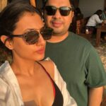 Additi Gupta Instagram - The finding of another person who made the entire world seem somehow less lonely !! Happy Anniversary @kabirchopra4545 Goa