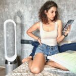 Additi Gupta Instagram - I chose to breathe clean & invest in my health by getting home the Dyson PureCool Air Purifer! I can control it with the Dyson Link app on my phone & I love how easy & compact this machine is! @dyson_india #DysonIndia #ProperPurification #Gifted