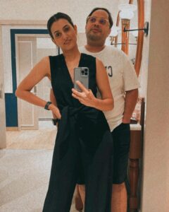 Additi Gupta Instagram - The finding of another person who made the entire world seem somehow less lonely !! 
Happy Anniversary
@kabirchopra4545