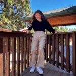 Aditi Bhatia Instagram - i almost fell off Big Bear Lake, California
