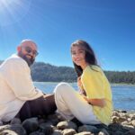 Aditi Bhatia Instagram - worth the drive 🐥 Big Bear Lake, California