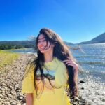 Aditi Bhatia Instagram - worth the drive 🐥 Big Bear Lake, California