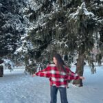 Aditi Bhatia Instagram - winter wonderland ⛄️❄️🤍 Denver, Colorado