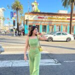 Aditi Bhatia Instagram - idc bro @revolve @songofstyle #revolveme Melrose Avenue