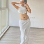 Aditi Bhatia Instagram – the number of times i have contemplated a hair wash this week #revolve #revolveme