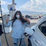 Aditi Bhatia Instagram – mid road trip snack for the both of us ⛽️