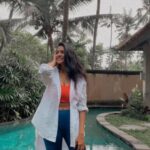 Aishwarya Khare Instagram - Here for a moment Then floating away 💜