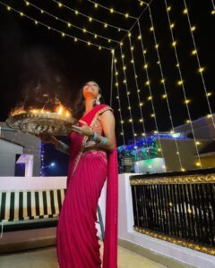 Aishwarya Khare Instagram - Diwali 2022 ❤️
.
.
Wearing @neerusindia 
@nehaadhvikmahajan ❤️