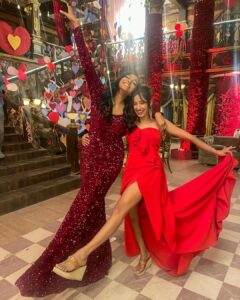 Aishwarya Khare Instagram - “And we fell after this but not in love ” aisa @aishwarya_khare ne bola😂❤️
PS- last post in this outfit I promise 🙈